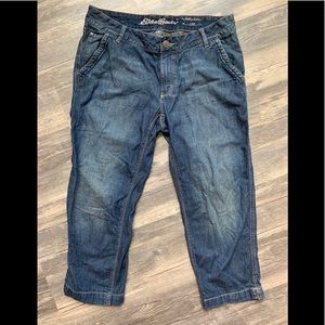 Eddie Bauer Size 6 Crop Jeans